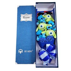 He Meng Plush Bouquet Graduation Gift Mike Monsters Inc University Flower